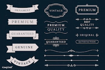 Premium quality banner collection | Free stock vector - 588544