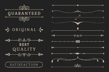 Premium quality banner collection Free Vector