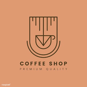 Premium quality coffee shop logo vector | Free stock vector - 519108