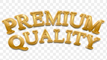 Premium quality PNG sticker, in 3D fancy gold… | Free stock illustration | High Resolution graphic