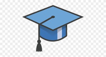 Preparing For The Transition From High School To College - Blue Grad Hat Clipart