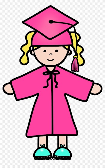 Preschool - Graduation Clip Art Pink