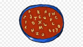 Preschool Soup Clipart - Alphabet Soup