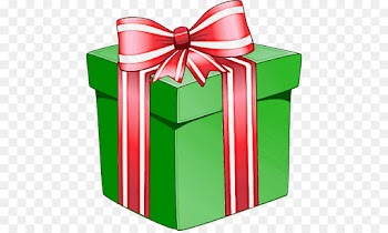 present green ribbon clip art gift wrapping