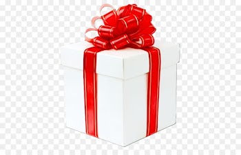 present red gift wrapping ribbon food storage containers
