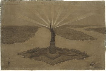 Presentation Drawing of “The Statue | Free Photo - rawpixel