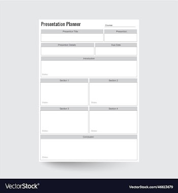 presentation planner