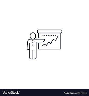 presenter creative icon from business people