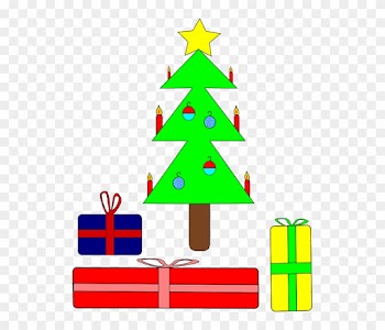 Presents Tree, Recreation, Christmas, Holiday, Presents - Christmas Tree Clip Art