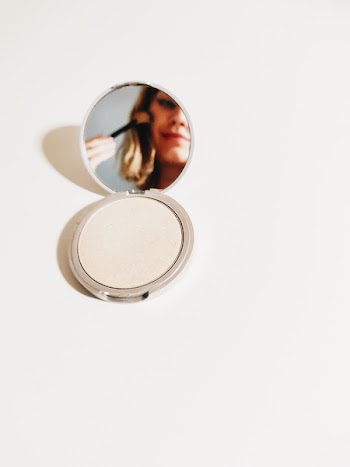 Pressed Powder On White Surface