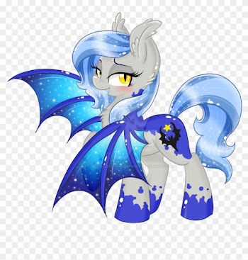 Pretty Bat Pony By Silent Shadow Wolf - My Little Pony Wolf