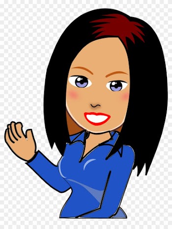 Pretty Girl Clipart - Comic Girl Png