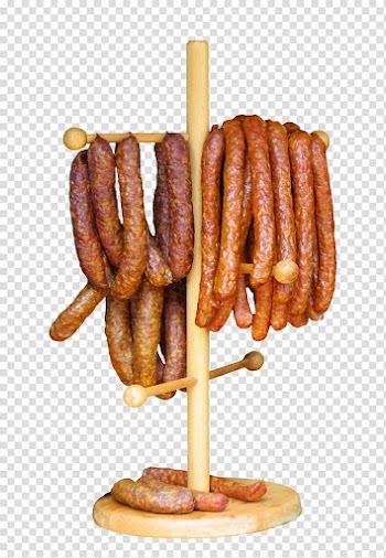 Pretzel Chinese sausage Smoking, sausage transparent background PNG clipart