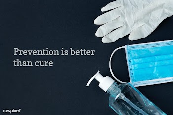 Prevention is better than cure coronavirus pandemic banner | Free  photo - 2299892