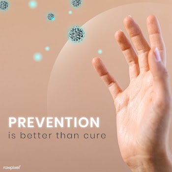 Prevention is better than cure social template mockup | Free  psd mockup - 2304955