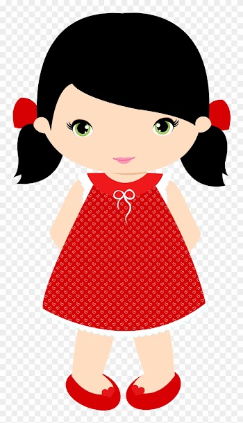 Preview - Minus - Clipart Little Girl