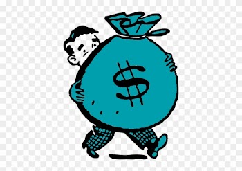 Previous Image - Bag Of Money Clipart