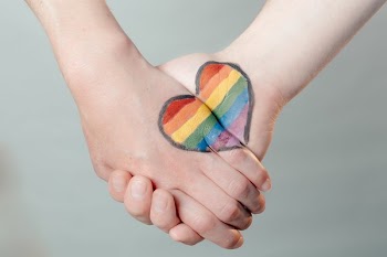 Pride Heart On Two Holding Hands