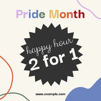 Pride month promotional template, business | Free Vector Template - rawpixel
