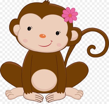 Primate Monkey Ape Infant Clip art - monkey 
