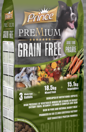 Prince Grain Free Prairie L 12kg - Pet Princess