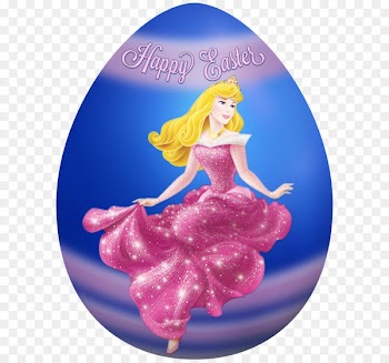 Princess Aurora Rapunzel Red Easter egg Clip art - Kids Easter Egg Princess Aurora PNG Clip Art Image 