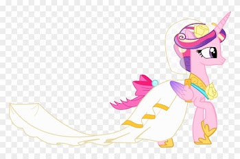 Princess Cadance In Wedding Dress By A01421 - My Little Pony Princess Cadence Wedding Dress