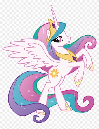 Princess Celestia My Little Pony Decal Removable Wall - My Little Pony Unicorn
