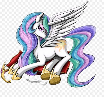 Princess Celestia Pony Horse Nalesia Art - unicorn horn 