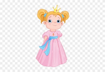 Princess Girl Cliparts - Little Girl Princess Clipart