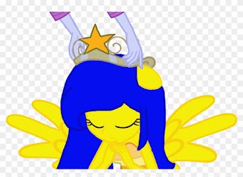 Princess Luna Returning Cloud Spark's Element - Cartoon