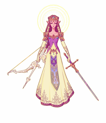Princess Of Wisdom Pinterest - Princess Zelda Twilight Transparent ...