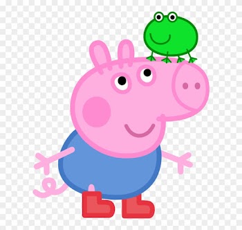 Princess Peppa Pig Clipart - George Peppa Pig Png