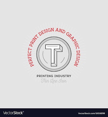 Print design branding bage template for design vector image