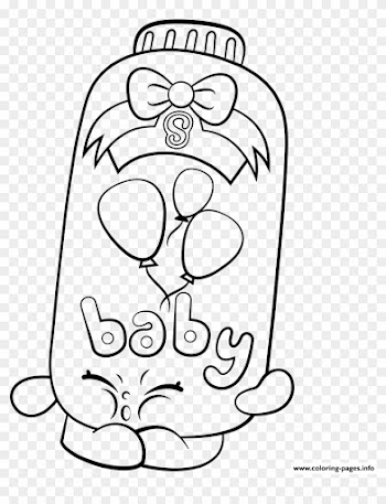 Print Powder Baby Puff Shopkins Season 2 Coloring Pages - Fluffy Baby Shopkins Coloring Pages