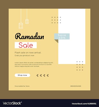 print ramadan creative offer sale design