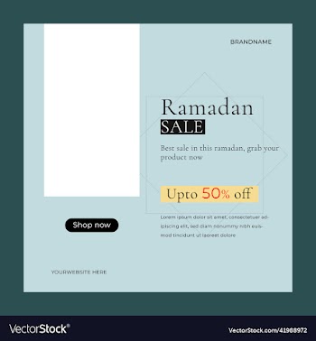 print ramadan creative sale design