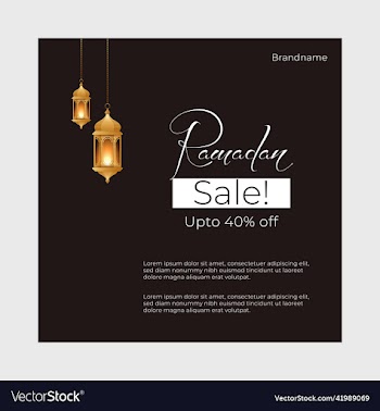 print ramadan kareem creative design