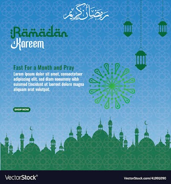 print ramadan kareem creative design