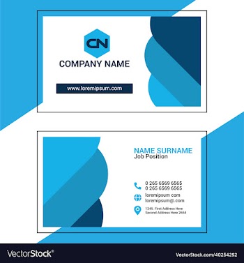 print template business card