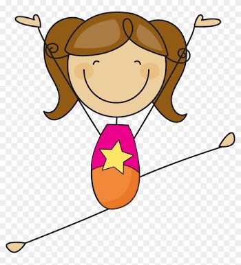 Printable Gymnastics Clipart - Free Clipart Gymnastics Girl
