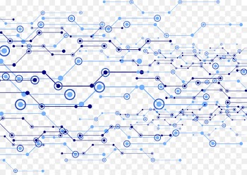 Printed circuit board Electronic circuit Computer file - Vector hand-painted technology circuit board 