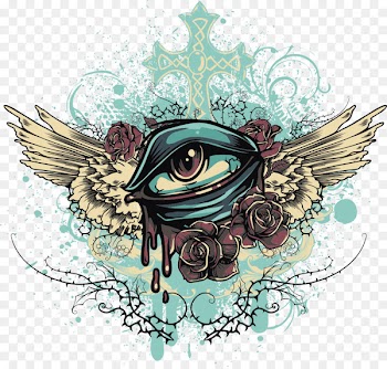 Printed T-shirt Clothing Blouse - T-shirt printing Eyes 