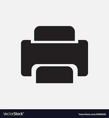 printer flat icon