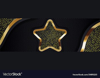 printgold banner abstract background board