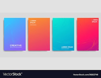 printminimal covers design colorful halftone