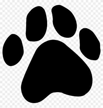 Prints Clipart - Dog Paw Print Vector