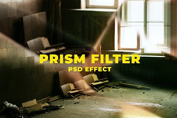 Prism kaleidoscope PSD effect easy-to-use | Free stock illustration | High Resolution graphic