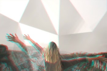 Prism kaleidoscope PSD effect photoshop add… | Free stock photo | High Resolution image