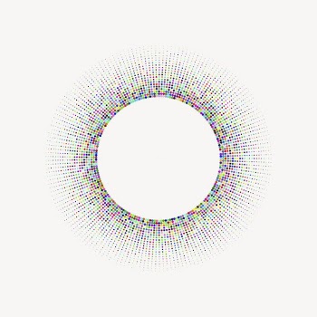 Prismatic radial frame, colorful illustration. | Free Photo - rawpixel